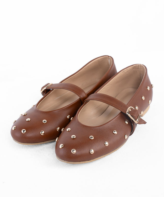 Sparkle Buckle Walk - Camel