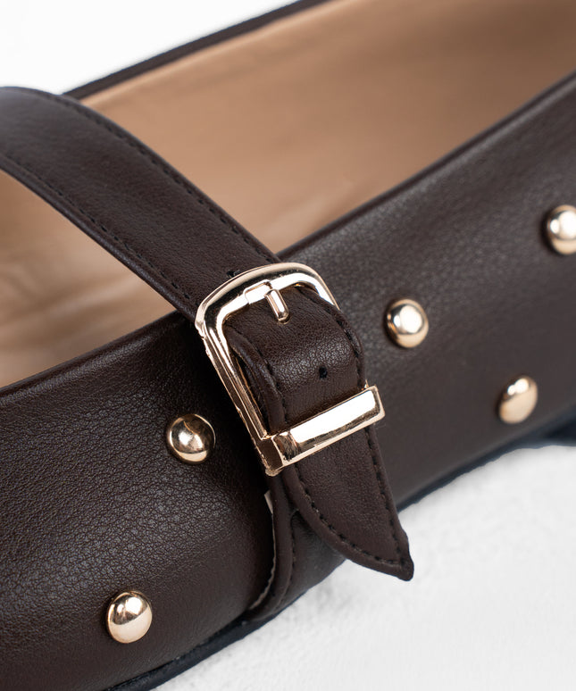 Sparkle Buckle Walk - Brown