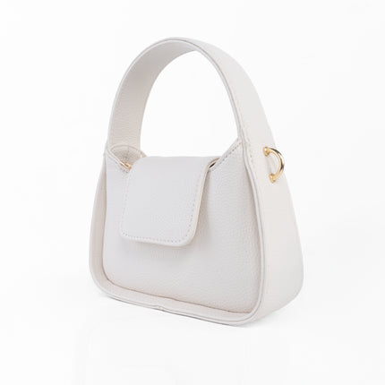Mini Shoulder Bag - White