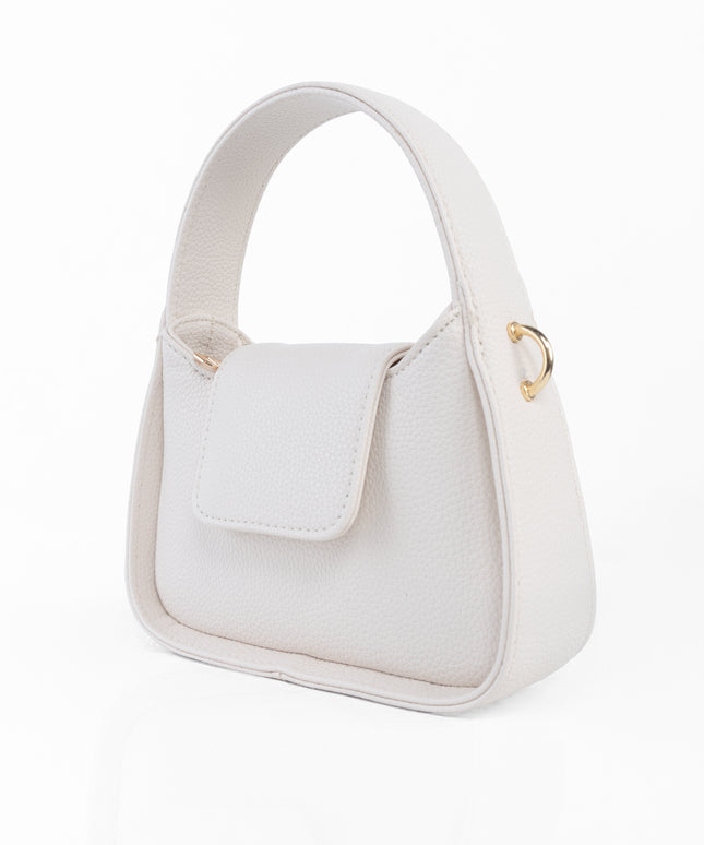 Mini Shoulder Bag - White