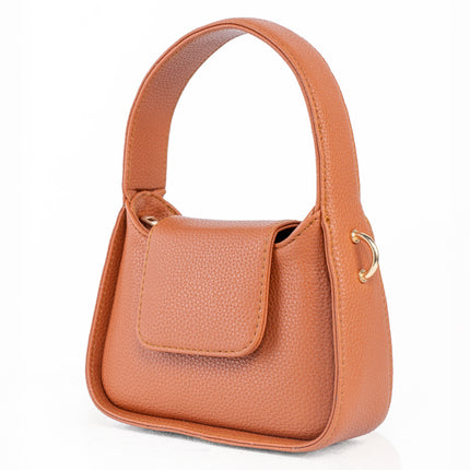 Mini Shoulder Bag - Camel
