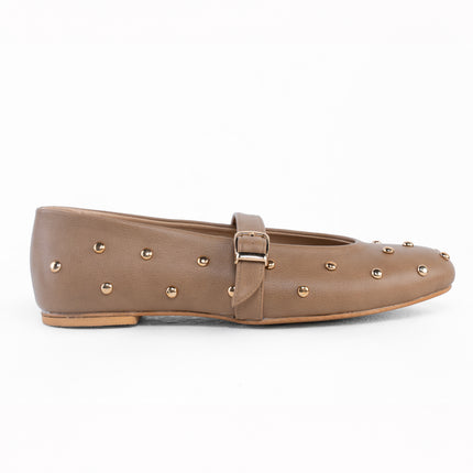 Sparkle Buckle Walk - Beige