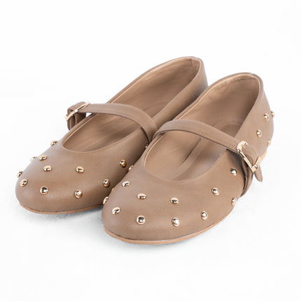 Sparkle Buckle Walk - Beige