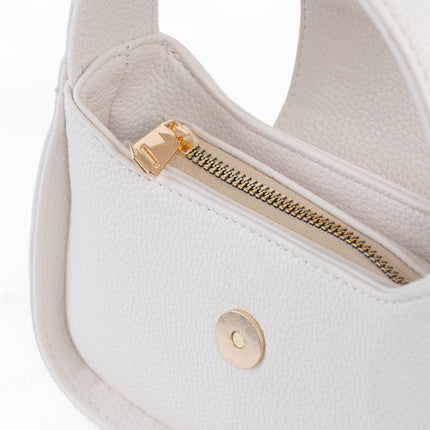 Mini Shoulder Bag - White