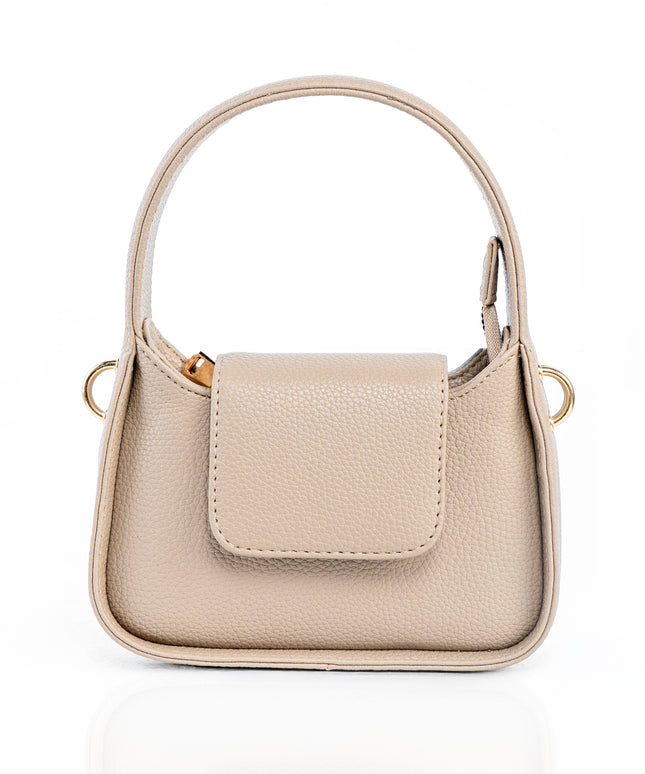 Mini Shoulder Bag - Beige