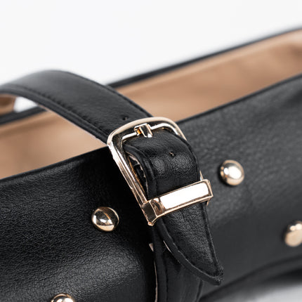 Sparkle Buckle Walk - Black