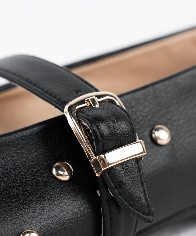 Sparkle Buckle Walk - Black
