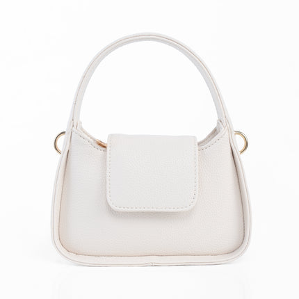 Mini Shoulder Bag - White
