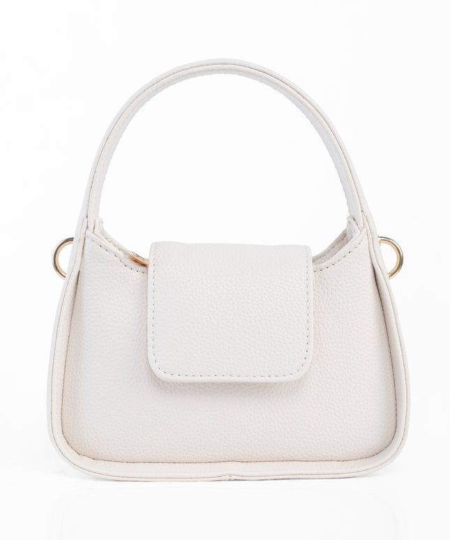 Mini Shoulder Bag - White
