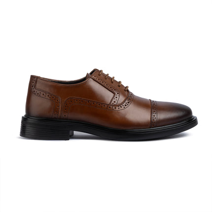 Wholecut Adelaide Oxford - light Brown