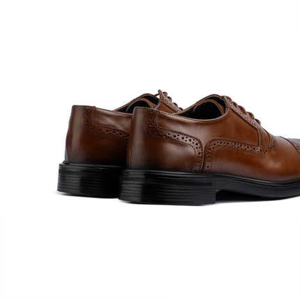 Wholecut Adelaide Oxford - light Brown