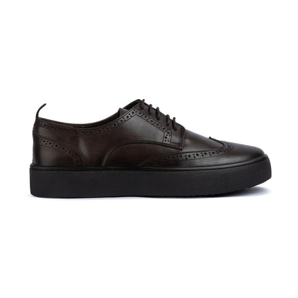 Punch-Cap Oxford - Brown