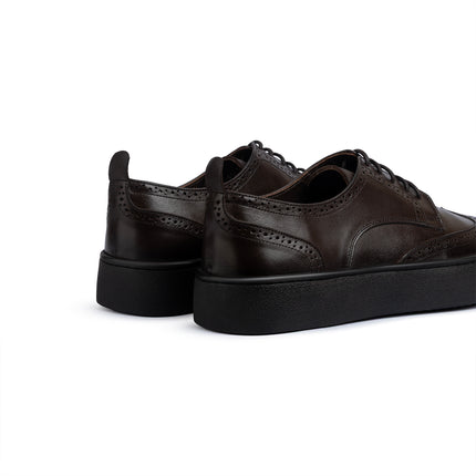Punch-Cap Oxford - Brown