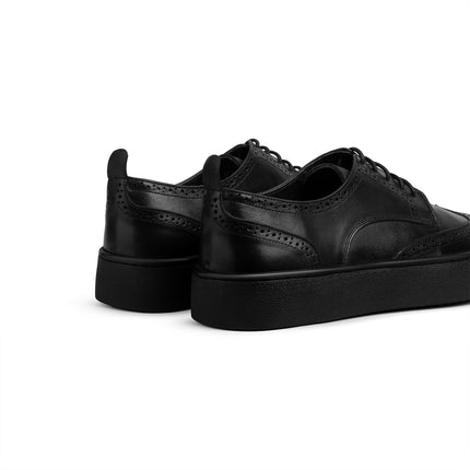 Punch-Cap Oxford - Black