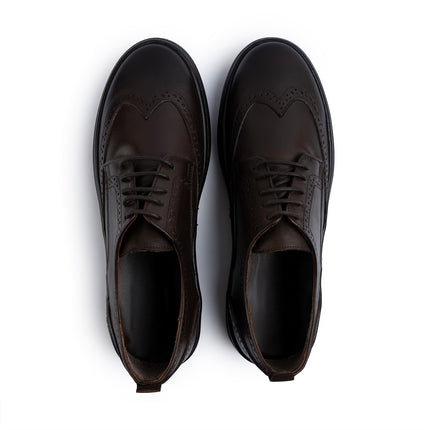 Punch-Cap Oxford - Brown
