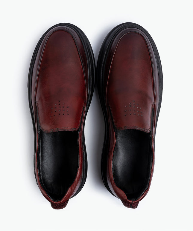 Apron-Front Derby - brown