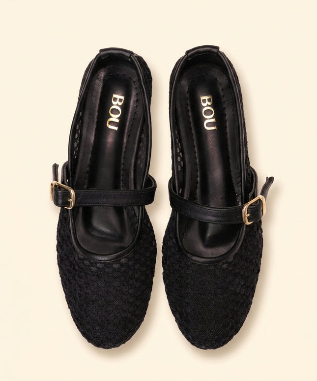 Mesh ballerina - Black