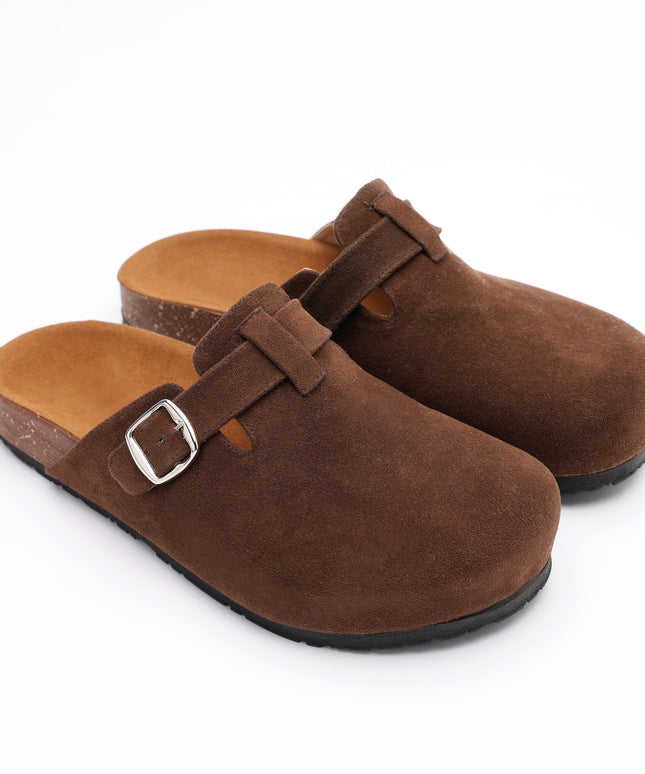 COMFY CLOGS - BROWN