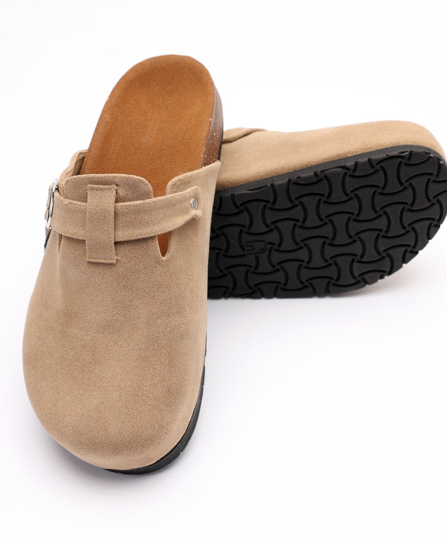COMFY CLOGS - BEIGE